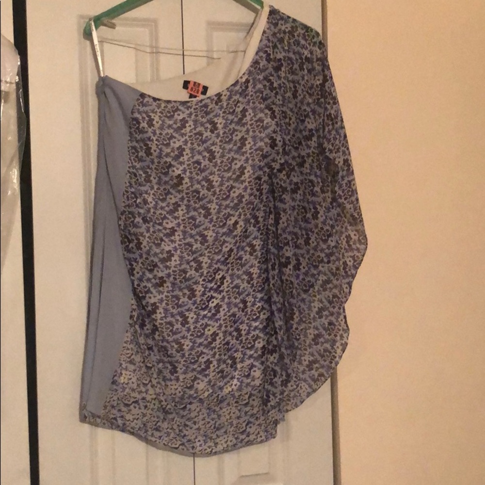 Bebe one shoulder dress